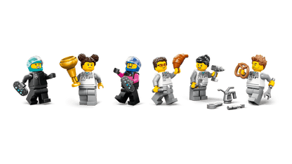LEGO 60444 City F1® Garage & Mercedes-AMG & Alpine Cars | 678 PCS