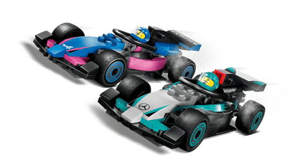 LEGO 60444 City F1® Garage & Mercedes-AMG & Alpine Cars | 678 PCS
