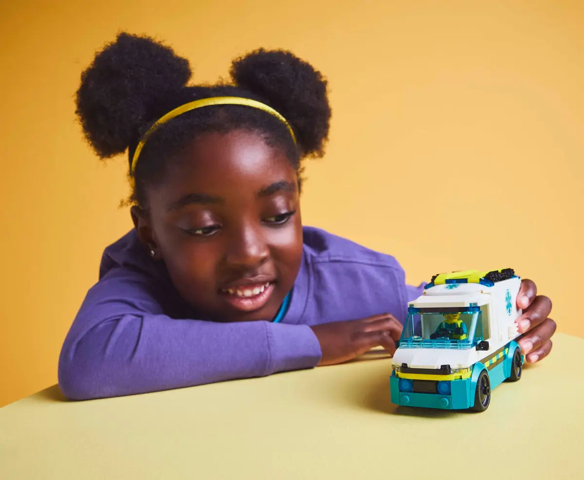 LEGO 60451 City Emergency Ambulance | 184 PCS