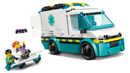 LEGO 60451 City Emergency Ambulance | 184 PCS