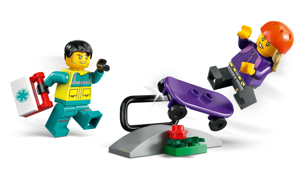 LEGO 60451 City Emergency Ambulance | 184 PCS