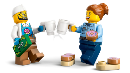 LEGO 60452 City Donut Truck | 196 PCS