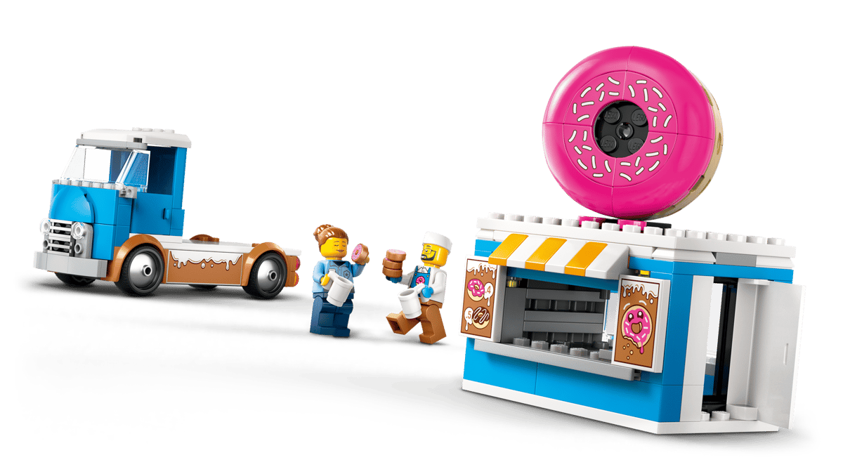 LEGO 60452 City Donut Truck | 196 PCS