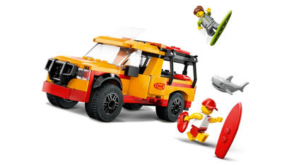 LEGO 60453 City Lifeguard Beach Rescue Truck | 214 PCS