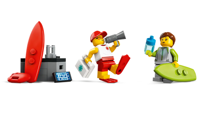 LEGO 60453 City Lifeguard Beach Rescue Truck | 214 PCS