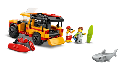 LEGO 60453 City Lifeguard Beach Rescue Truck | 214 PCS