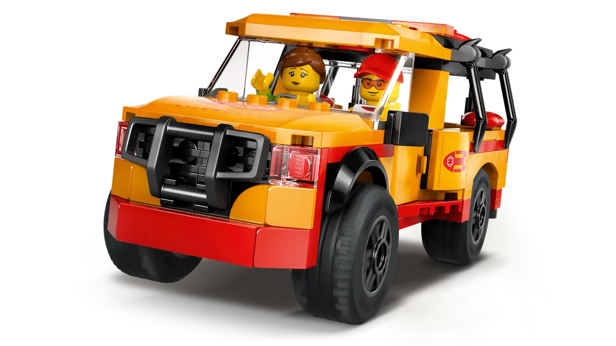 LEGO 60453 City Lifeguard Beach Rescue Truck | 214 PCS