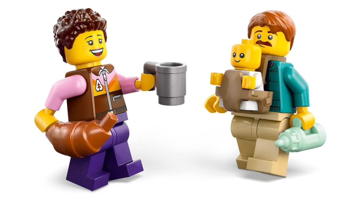 LEGO 60454 City Holiday Adventure Camper Van | 385 PCS