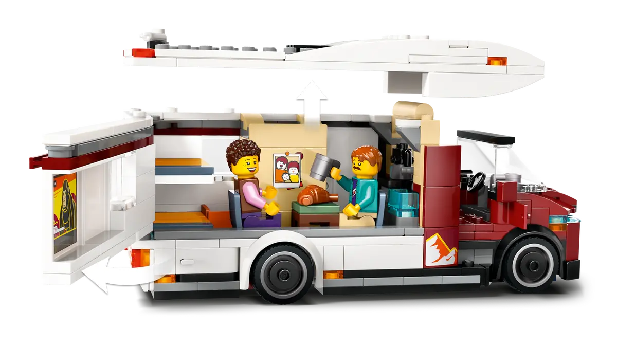 LEGO 60454 City Holiday Adventure Camper Van | 385 PCS