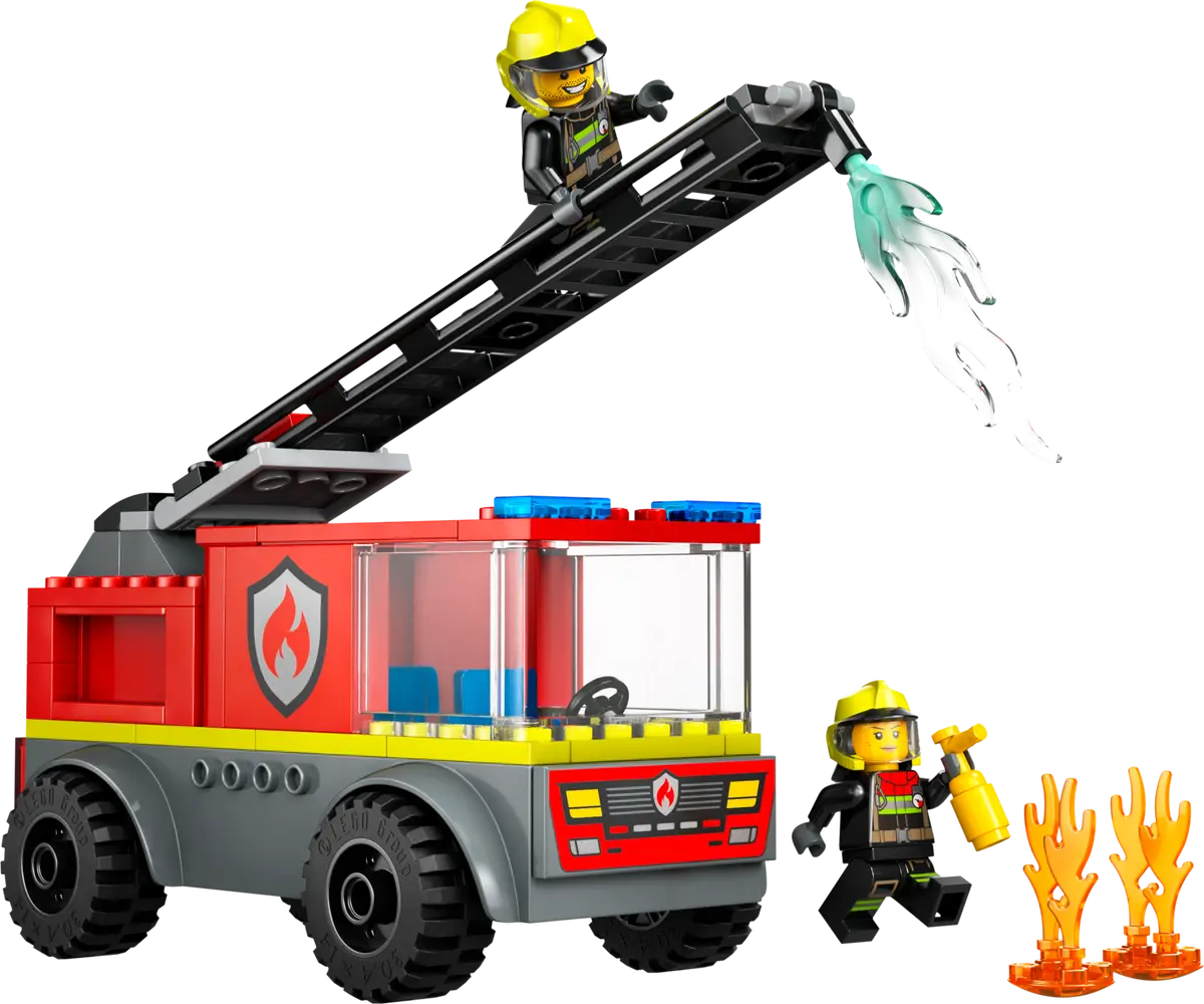 LEGO 60463 City Fire Ladder Truck | 82 PCS