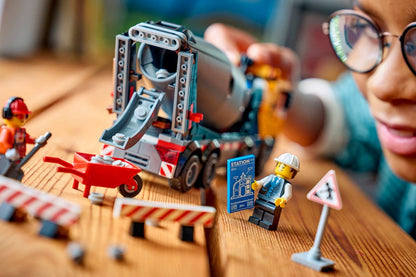 LEGO 60478 City Cement Mixer | 371 PCS