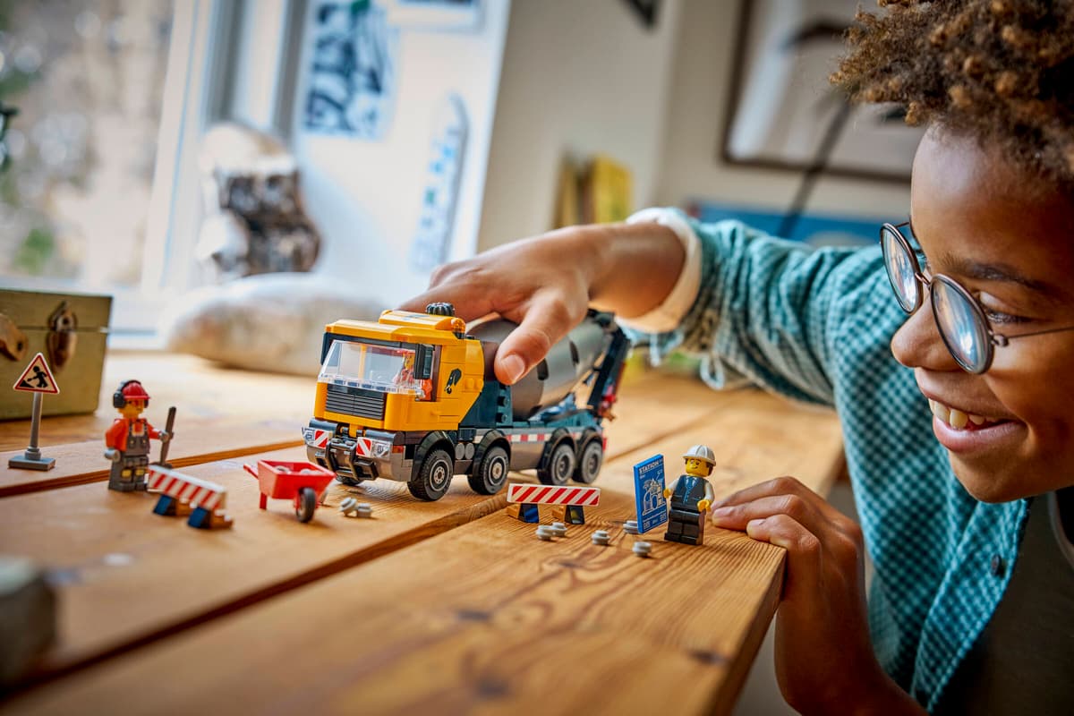 LEGO 60478 City Cement Mixer | 371 PCS