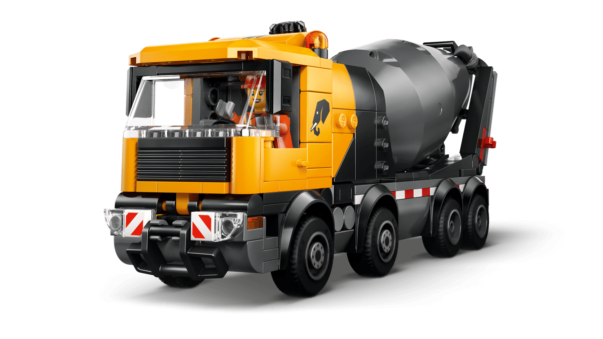 LEGO 60478 City Cement Mixer | 371 PCS