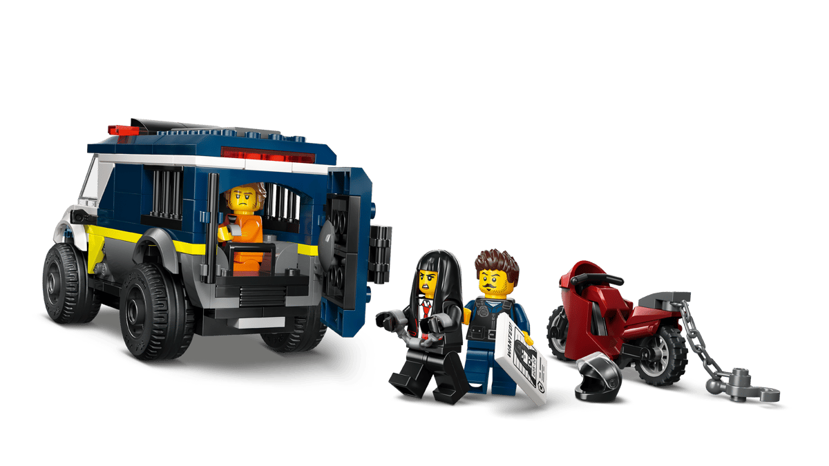 LEGO 60479 City Police Prisoner Transport Van | 198 PCS