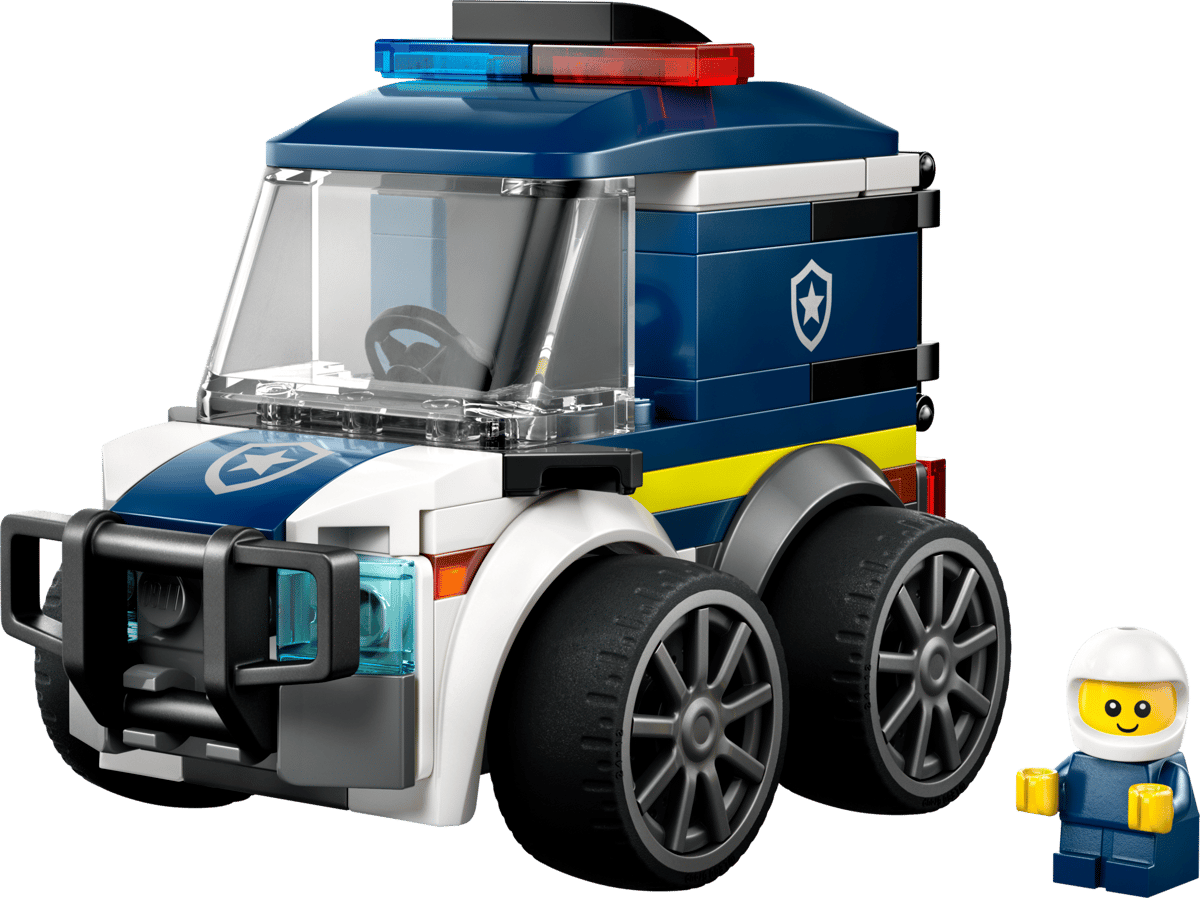 LEGO 60481 City Rides – Police Truck | 71 PCS