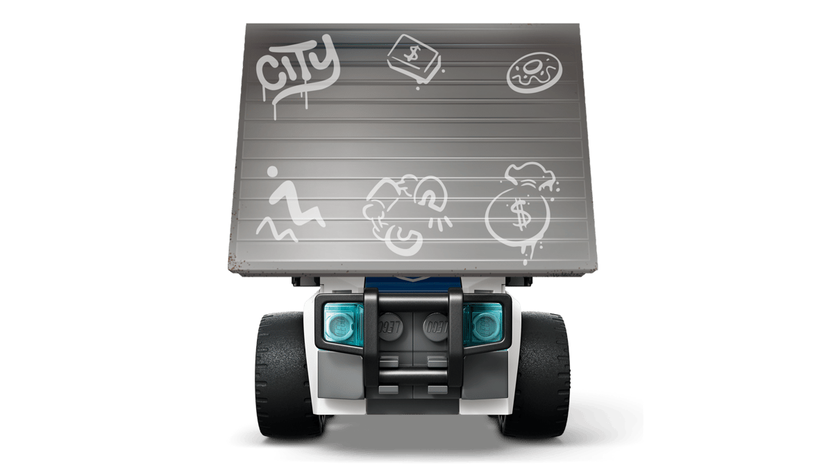 LEGO 60481 City Rides – Police Truck | 71 PCS