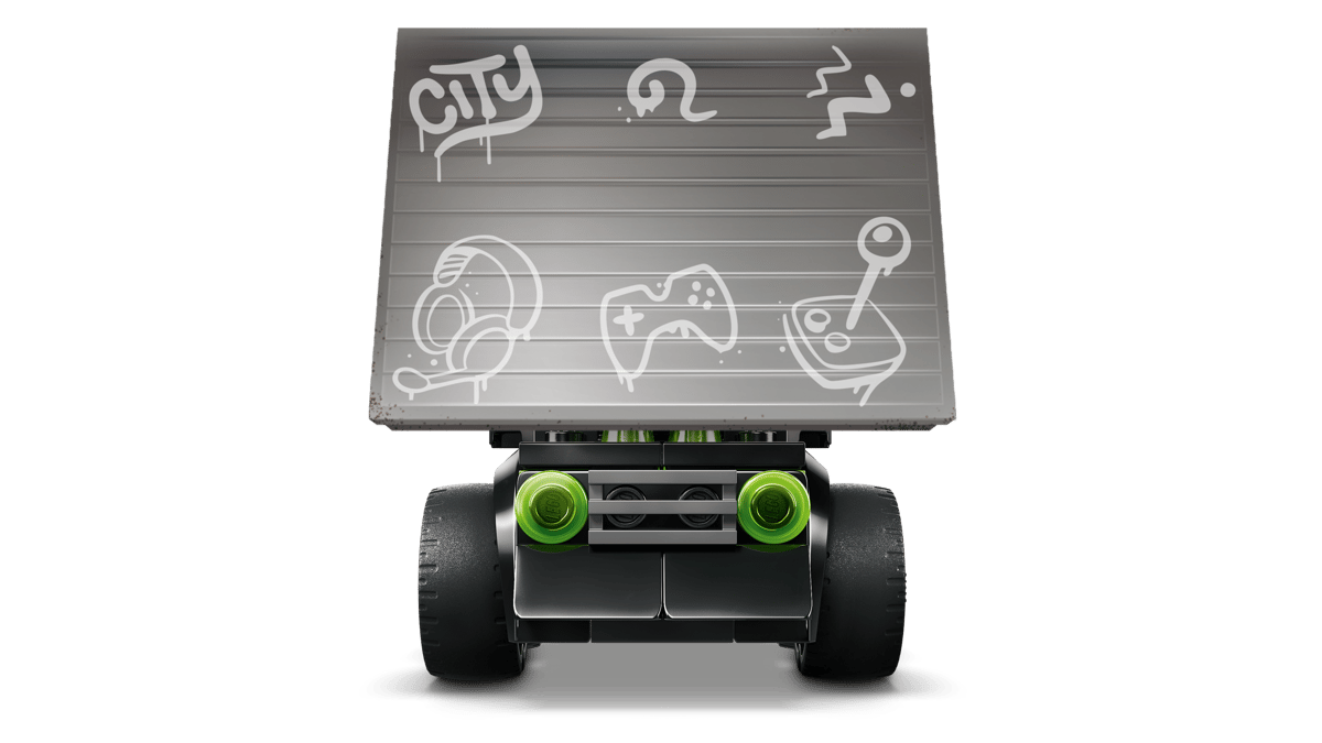 LEGO 60484 City Rides – Gaming Race Car | 64 PCS