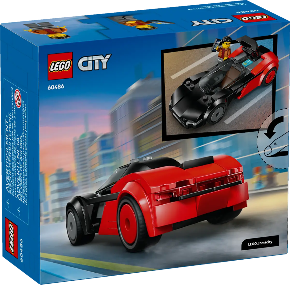 LEGO 60486 City EV Supercar | 109 PCS