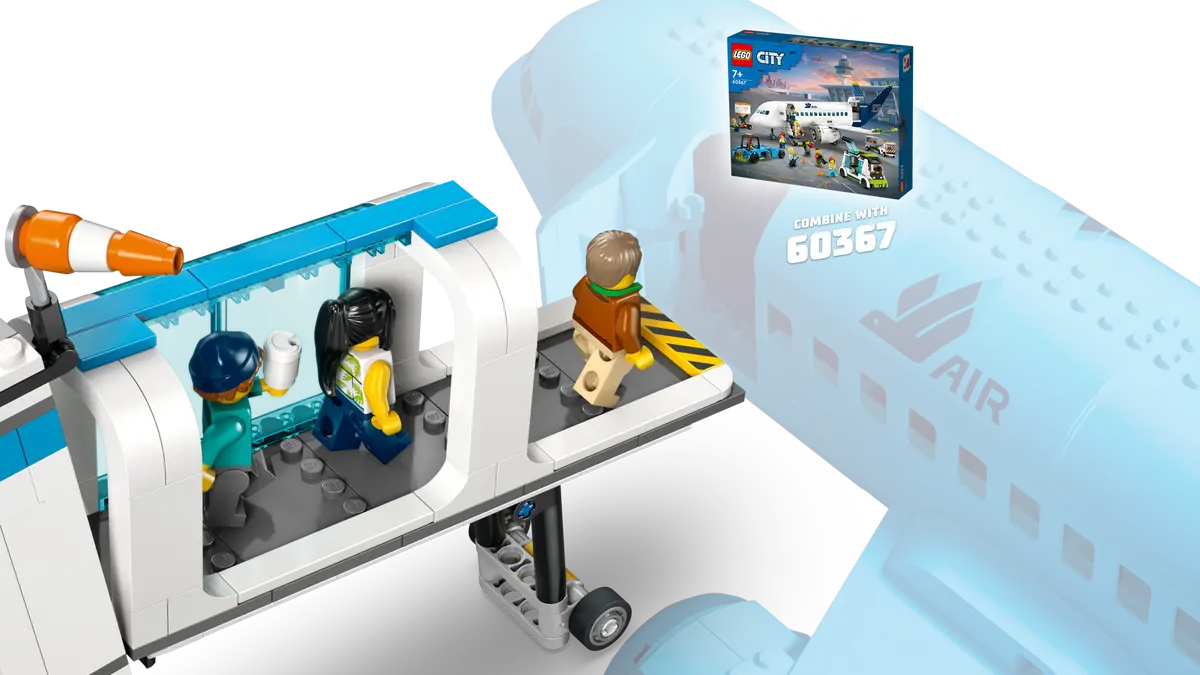 LEGO 60502 City Airport with Airplane | 887 PCS