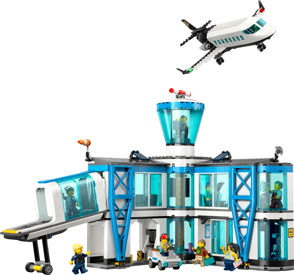 LEGO 60502 City Airport with Airplane | 887 PCS