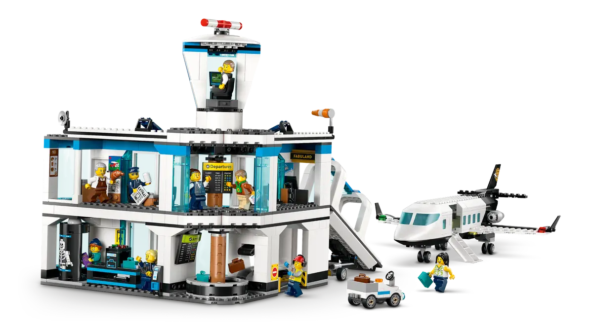 LEGO 60502 City Airport with Airplane | 887 PCS