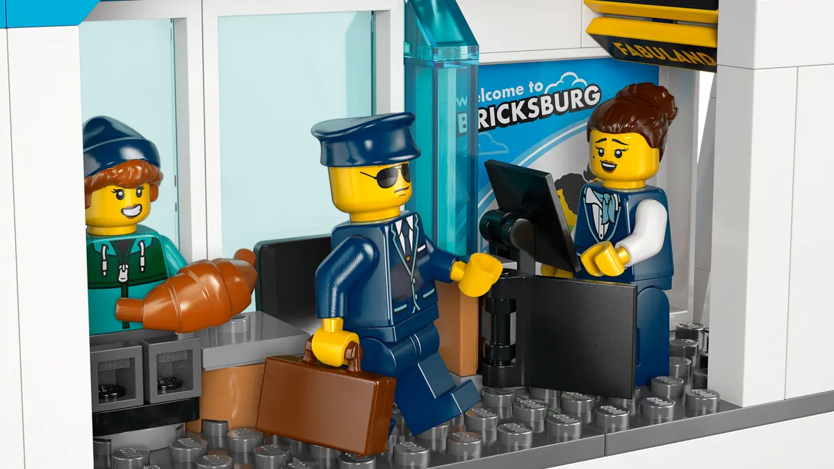 LEGO 60502 City Airport with Airplane | 887 PCS