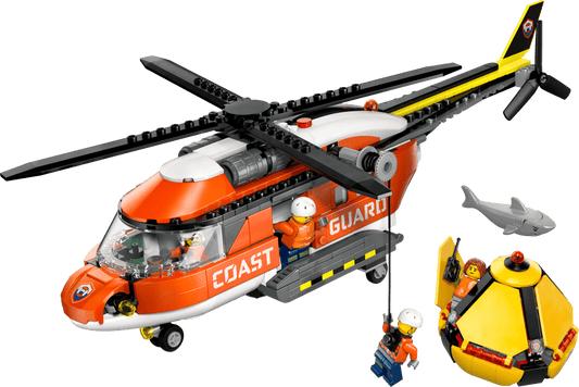 LEGO 60503 City Coast Guard Helicopter | 551 PCS