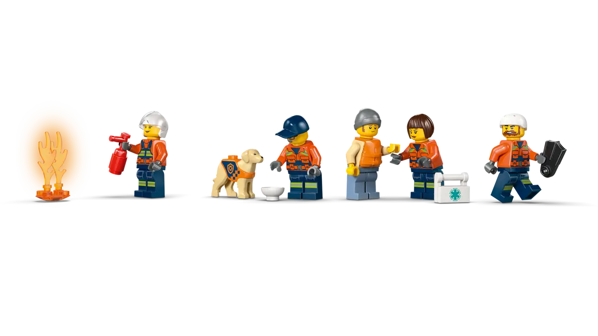 LEGO 60504 City Coast Guard Rescue Boat & Helicopter | 742 PCS