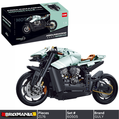 GULY 60505 Aston Martin Motorcycle Building Set | 2176 PCS
