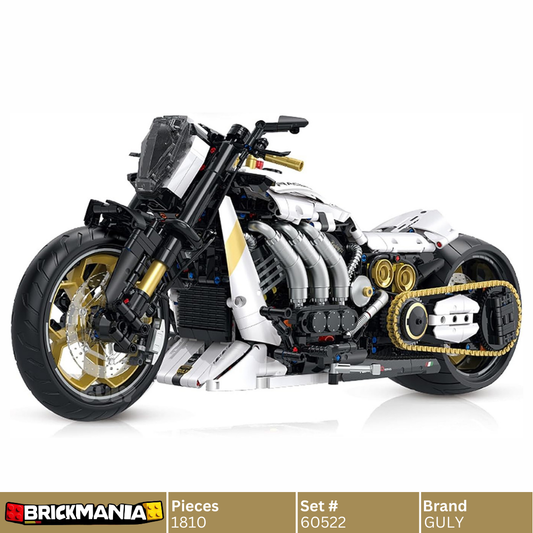 GULY 60522 Raceforge Motorcycle Building Set | 1810 PCS
