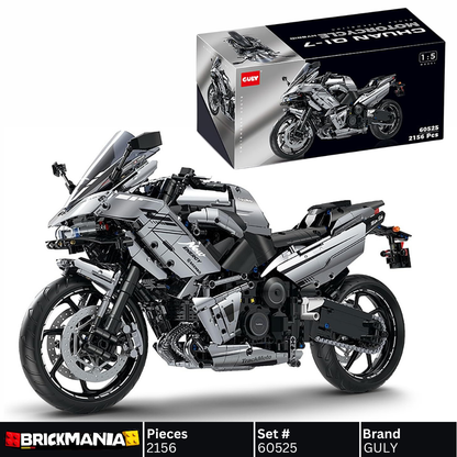 GULY 60525 Kawasaki Motorcycle Building Set | 2156 PCS