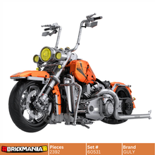 GULY 60531 Harley Heuer Motorcycle Building Set | 2392 PCS