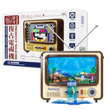 Pantasy 61008 Retro Collection Vintage Television Building Toy Set | 1500 PCS