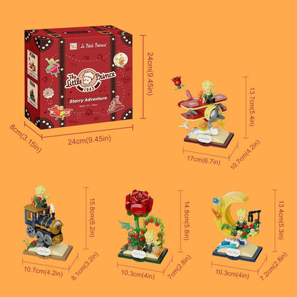 Pantasy 86325 Le Petit Prince Starry Adventure Building Toy Set |797 PCS