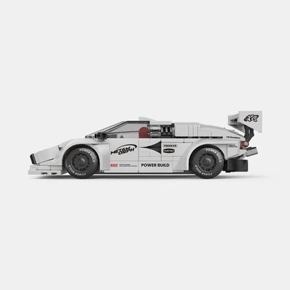 Happy Build PB8845 Lamborghini Conanche Building Toy Set | 338 PCS | Buildable Car with Display Container