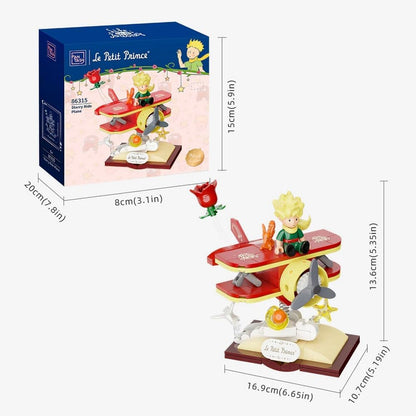 Pantasy 86315 Le Petit Prince Starry Ride Plane Building Toy Set | 189 PCS
