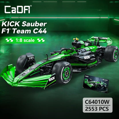 CaDA C64010W KlCK Sauber F1 Team C44 Building Toy Set | 2553 PCS