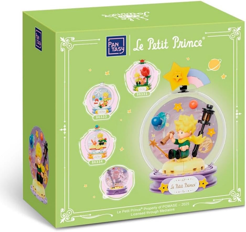 Pantasy 86332 Le Petit Prince Crystal Ball Series Starry Lamp Building Toy Set | 65 PCS