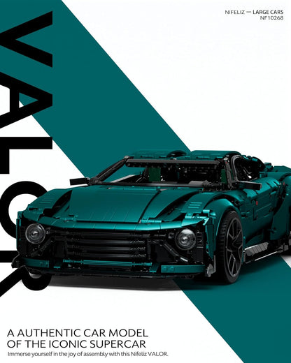 Nifeliz NF10268 Valor Sports Car Building Set | 3374 PCS