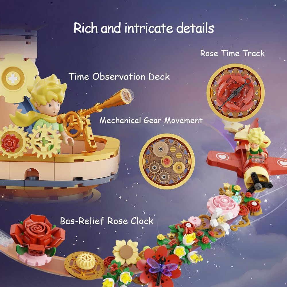 Pantasy 86326 Le Petit Prince Starry Castle Building Toy Set |3302 PCS