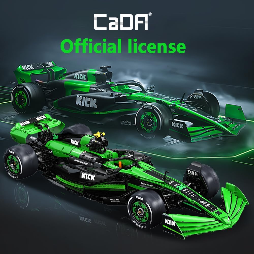 CaDA C64010W KlCK Sauber F1 Team C44 Building Toy Set | 2553 PCS