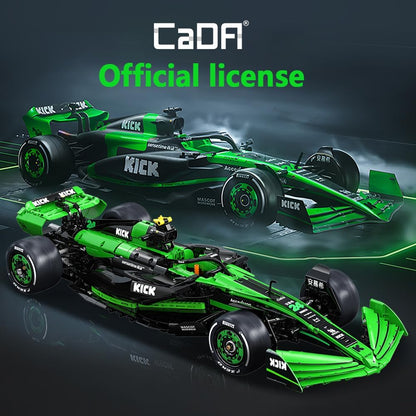 CaDA C64010W KlCK Sauber F1 Team C44 Building Toy Set | 2553 PCS