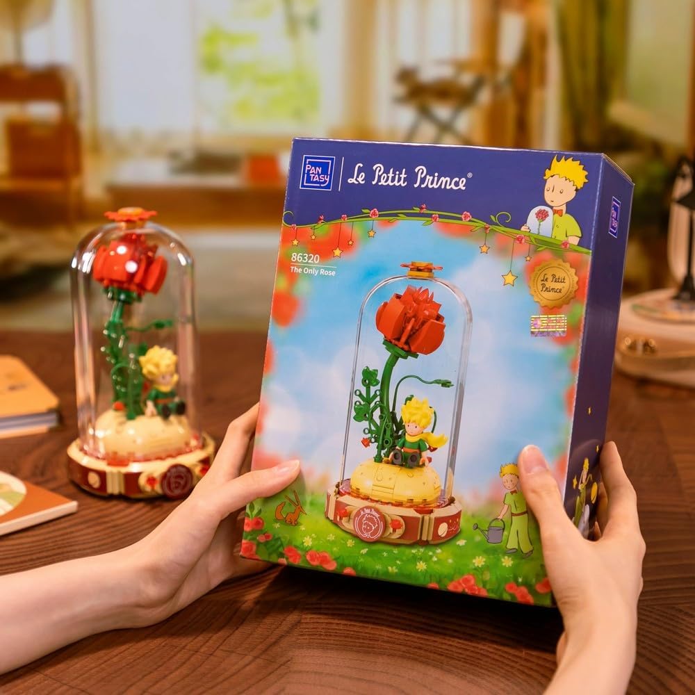 Pantasy 86320 Le Petit Prince The Only Rose Building Toy Set | 500 PCS