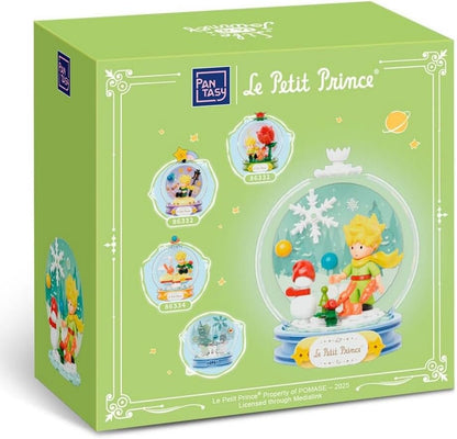 Pantasy 86333 Le Petit Prince Crystal Ball Series Winter Melody Building Toy Set |300 PCS