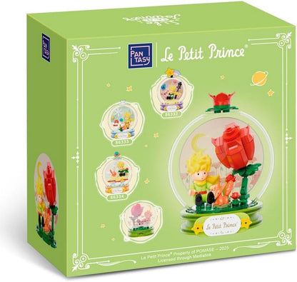 Pantasy 86331 Le Petit Prince Crystal Ball Series Rose Whispers Building Toy Set |300 PCS
