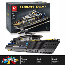 Reobrix 66103 Luxury Yacht Building Toy Set | 4421 PCS