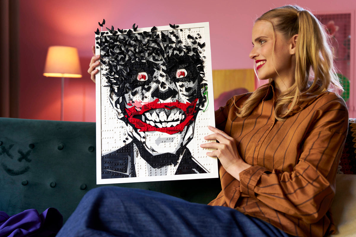 LEGO 67012 Art The Joker Wall Art Comic Cover | 1849 PCS