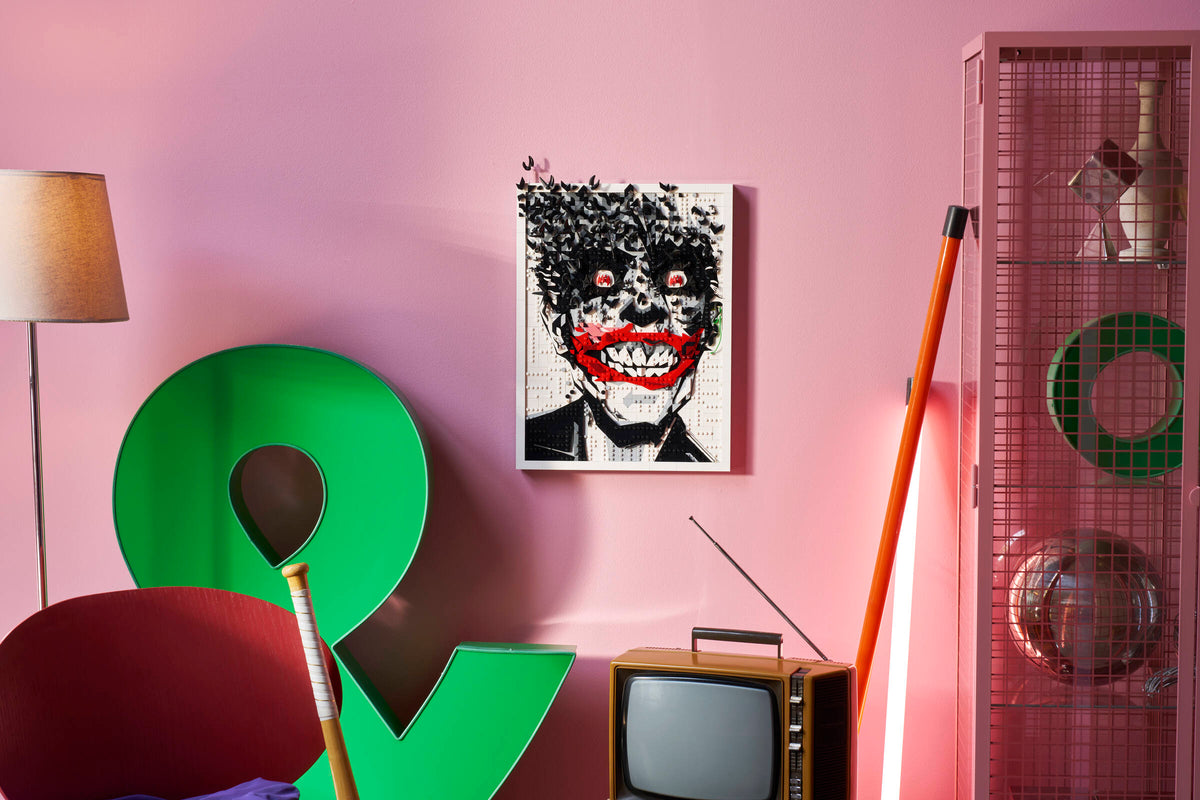 LEGO 67012 Art The Joker Wall Art Comic Cover | 1849 PCS