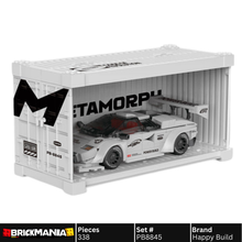 Happy Build PB8845 Lamborghini Conanche Building Toy Set | 338 PCS | Buildable Car with Display Container