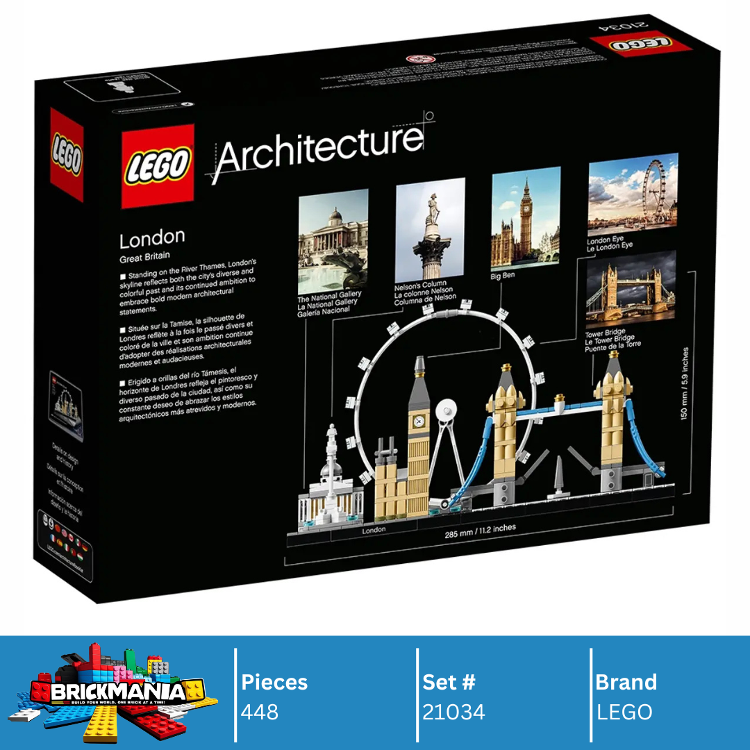LEGO 21034 Architecture London | 468 PCS